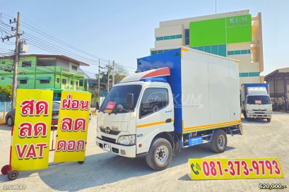 สี่ล้อตู้ HINO XZU 136 แรง ปี 2563