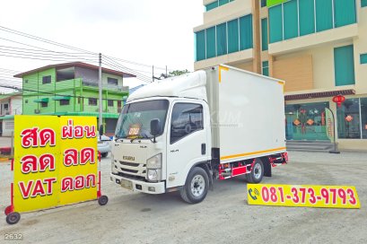 สี่ล้อตู้ ISUZU NLR 104 แรง ปี 2563
