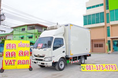 สี่ล้อตู้เย็น HINO XZU 136 แรง ปี 2566