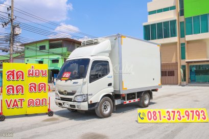 สี่ล้อตู้เย็น HINO XZU 136 แรง ปี 2567