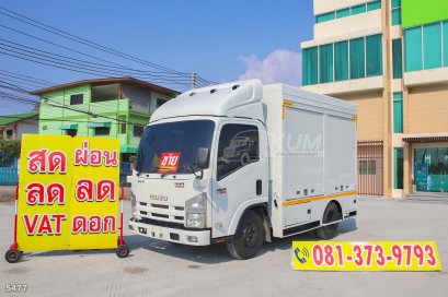 หกล้อตู้ ISUZU NMR 130 แรง ปี 2558