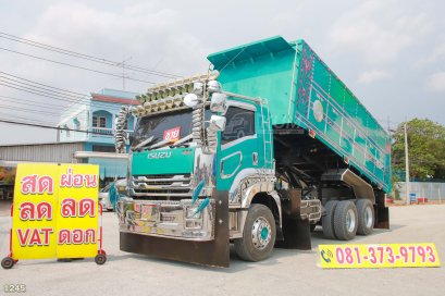 สิบล้อดั้มพ์ ISUZU FXZ 360 แรง ปี 2565