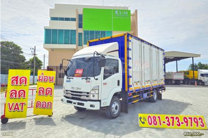 หกล้อตู้หกบาน ISUZU FRR 210 แรงม้า ปี 65 คันเดียวในลาน
