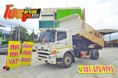 ดั้มพ์หายาก นานๆมาที หกล้อดั้มพ์ HINO FG8J ปี 65