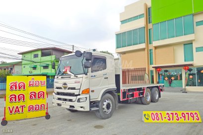 สิบล้อพื้นเรียบ HINO FL8J 260 แรง ปี 2560