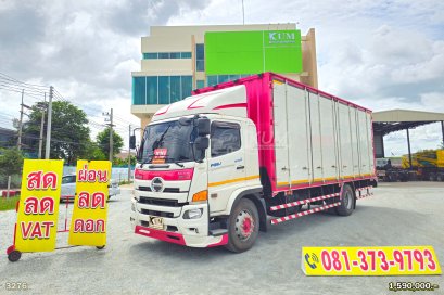 หกล้อตู้สิบบาน HINO VICTOR 500 240 แรงม้า ปี 66 สวยมาก เข้าใหม่ล่าสุด