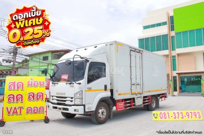 ‼️ดอกเบี้ยพิเศษ 25 สตางค์ต่อเดือน‼️หกล้อตู้สามบาน ISUZU FRR 190 แรง ปี 2562