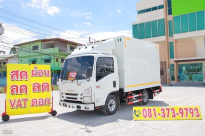 สี่ล้อตู้เย็น ISUZU NLR 130 แรง ปี 2562