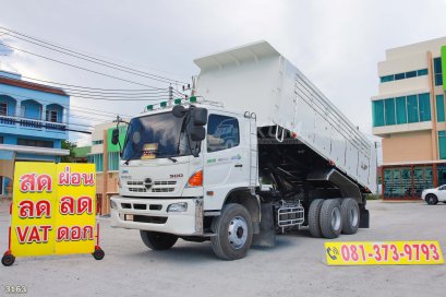 สิบล้อดั้มพ์ HINO 344 แรงม้า  ปี 56