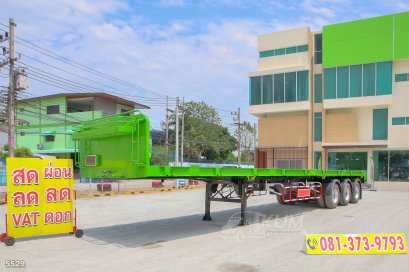 หางพื้นเรียบ สามเพลา อู่ส.สมบัติ ปี 2561