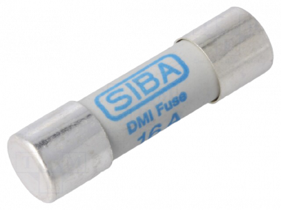 Fuse SIBA ฟิวส์ 16A PV 1000VDC  10x38 mm สำหรับโซล่าเซลล์
