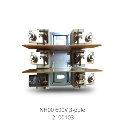NH00  690V  3-pole Fuse Base SIBA ฐานฟิวส์