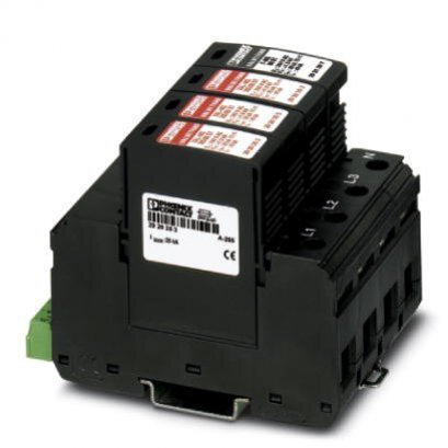 VAL-MS 385/80/3+1-FM  with Remote alarm contact  Surge protection Type 2  3 Phase 400/230V