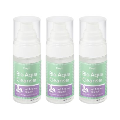 Dayy Bio Aqua Cleanser alcohol-free antibacterial spray 55 ml. เดย์สเปรย์แอนตี้แบคทีเรียปราศจากแอลกอฮอล์สำหรับเด็ก 55 มล.  x 3 ขวด