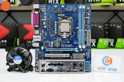 ชุดซีพียูพร้อมเมนบอร์ด CPU : INTEL CORE I5-3470 3.6 GHz MB : GIGABYTE GA-H61M-S2P NO BOX P11724