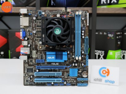 ชุดซีพียูพร้อมเมนบอร์ด CPU : AMD FX6350 + MB : ASUS M5A78L-M LE NO BOX P12636