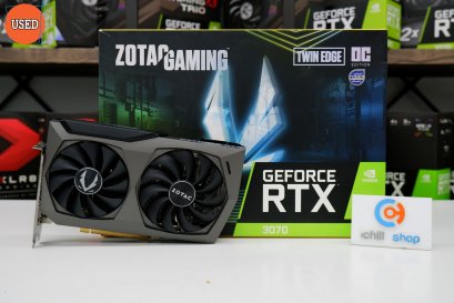 การ์ดจอ (VGA) ZOTAC RTX3070 8GB 2F GAMING TWIN EDGE OC P12715
