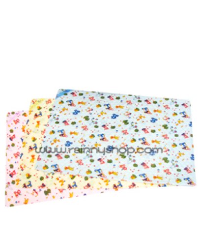 31-BS002 ผ้าพลาสติกปูรองที่นอนเด็ก (รรรมดาใหญ่) ตรา Rainny, Gidny Gong