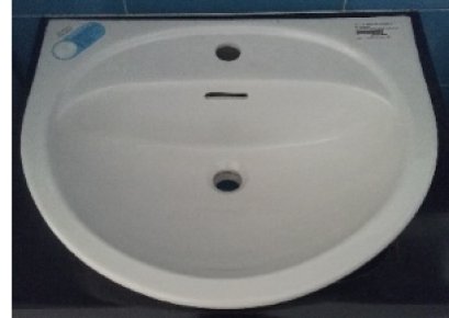 TF-0518-WT อ่างล้างหน้าบนเคาน์เตอร์ พาราเม้าท์ สีขาว