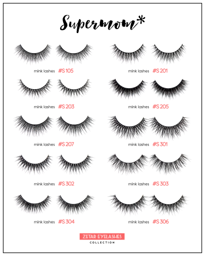 Mink Lashes (Zeatar Eyelashes Collection)