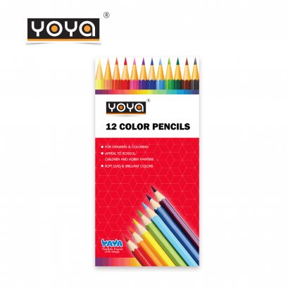 YOYA Color Pencils 12 Colors  No. 551-12