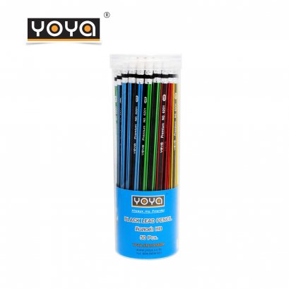 YOYA  Wooden Pencil-HB pack 50 No. 6201