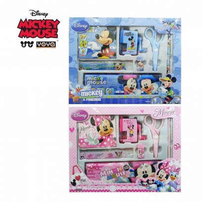 YOYA ชุด เครื่องเขียน Disney : DM6049-5 Mickey&Friends Gift set