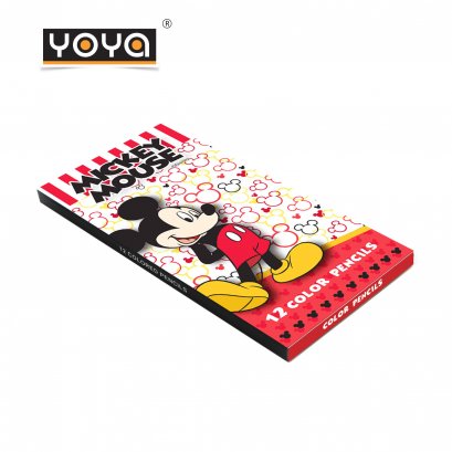YOYA Color Pencil 12 colors : Mickey&Friends DY551-12