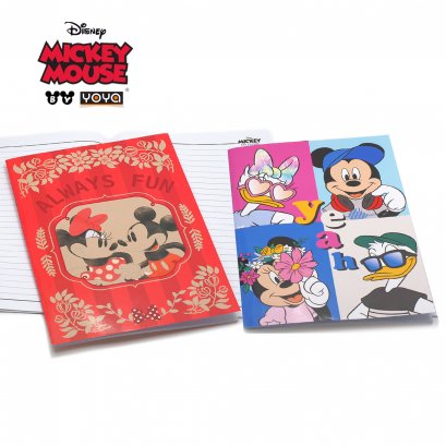 YOYA สมุดปกอ่อน A4 : Mickey&Friends รุ่น DY16-105