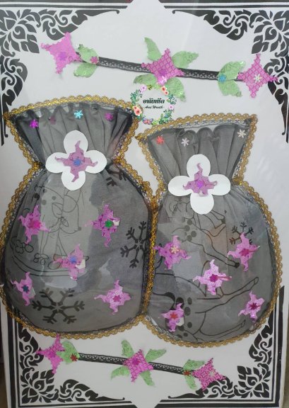 พวงหรีดผ้าขนหนู