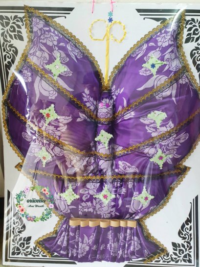 พวงหรีดผ้าแพร