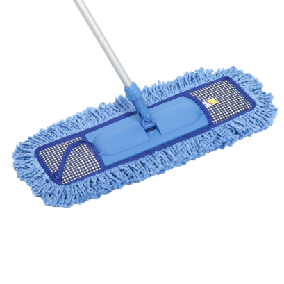 ม็อพดันฝุ่น 24 นิ้ว ใยไมโครฟ้า