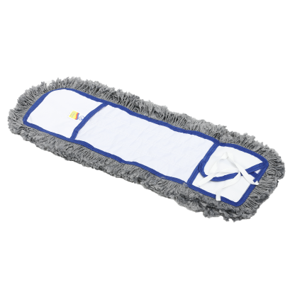 ผ้าม็อพดันฝุ่น 24 นิ้ว ใยไมโครเทา