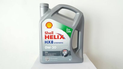 Shell Helix HX8  (สำหรับรถ ECO CAR)  3 ลิตร