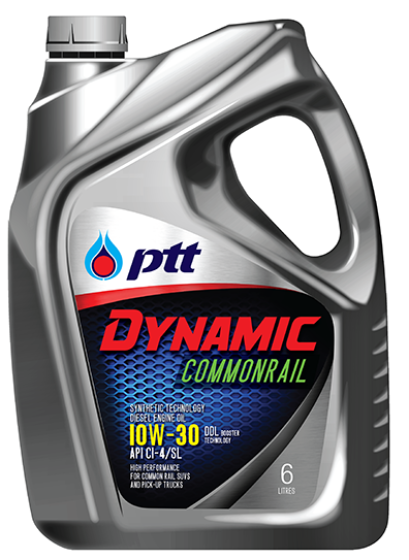 น้ำมันเครื่อง  PTT ไดนามิค คอมมอนเรล 10W-30
