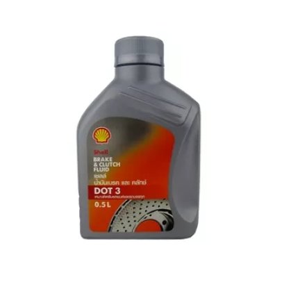 น้ำมันเบรคและคลัทช์  DOT 3  (0.5 ลิตร)
