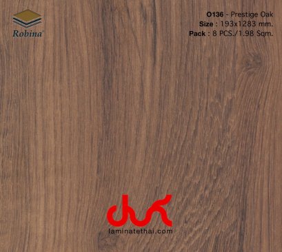 O136 Prestige Oak - ROBINA LAMINATE