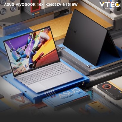 ASUS Vivobook 16X K3605ZV-N1518W | i5-12500H | RTX 4060 | DDR4 16GB | 512GB M.2 | Intel UHD | 16" | Windows 11 Home