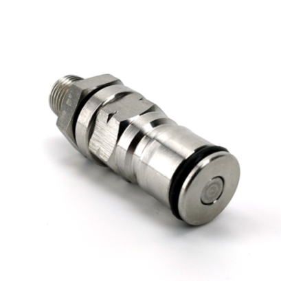 Ball Lock Post with 1/4inch bulkhead assembly