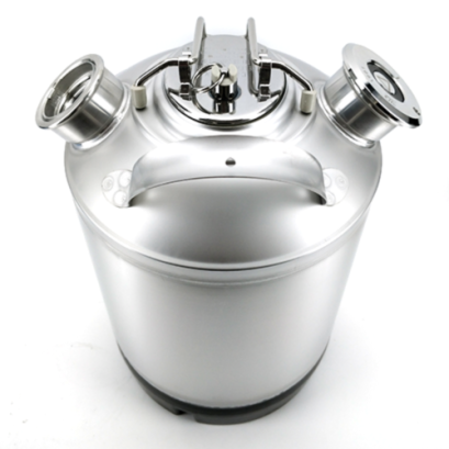 10L Wash Out Line Cleaning Keg with 2 spears