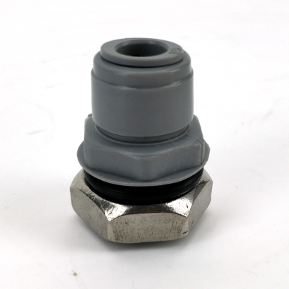 duotight 9.5mm (3/8&quot;) Bulkhead x 1/4inch Thread Includes Locking Nut(suits temp twister)