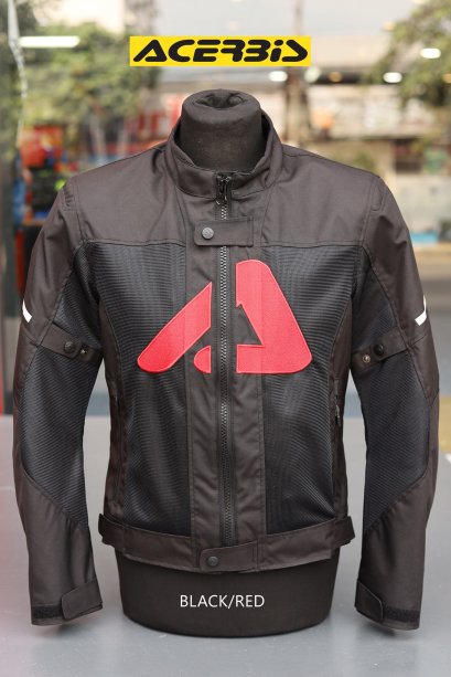 แจ็คเก็ต ACERBIS Tropicana My Vented Special Etition Black/Red