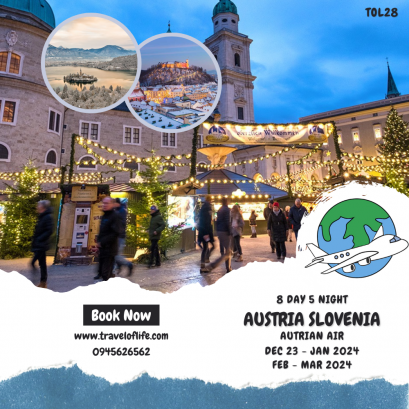 ทัวร์ออสเตรีย เที่ยวสโลวีเนีย 2566-2567 โปรโมชั่นเที่ยวออสเตรียราคาถูก