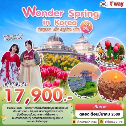 ทัวร์เกาหลี ทัวร์เกาหลี 2566 โปรโมชั่นเที่ยวเกาหลีราคาถูก