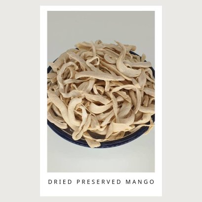 DRIED PRESERVED WHITE MANGO