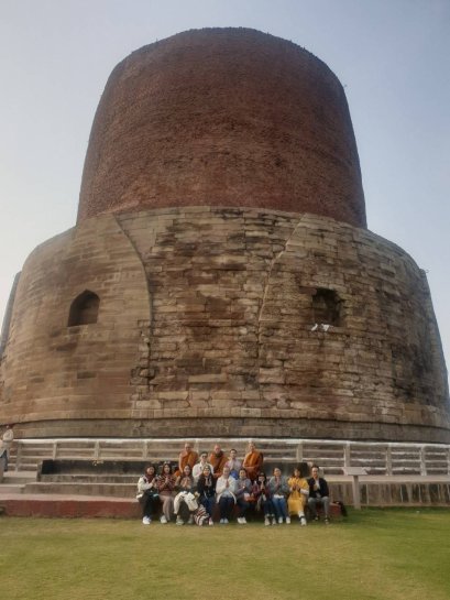 คณะพระอาจารย์สีมาตย์ ไหว้พระ 4 ตำบล อินเดีย - เนปาล