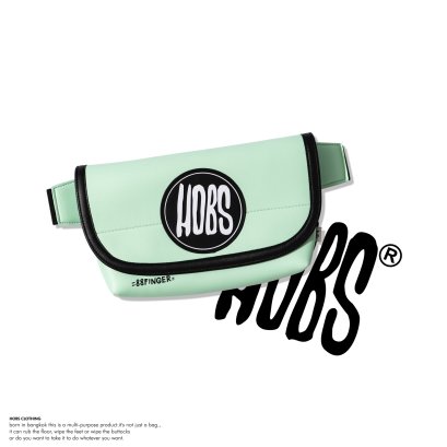 (จัดส่งฟรี ) กระเป๋า HOBS รุ่น 88Finger (2023) Mini Bag หนัง PU แบบกันน้ำ (waterproof) มี 10 สีโดนใจ - Turquoise