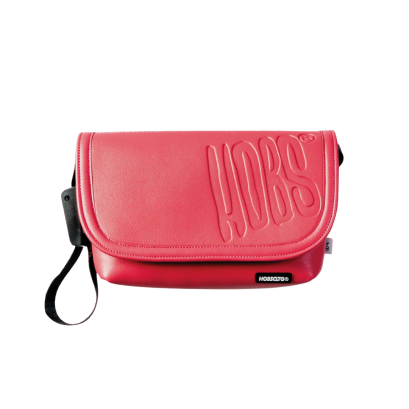 กระเป๋าสะพายข้าง แบรนด์ Hobs(100% Genunie) รุ่น Tiny ขนาด 9 นิ้ว หนัง PU แบบกันน้ำ (Waterproof) - Tiny Babie Red
