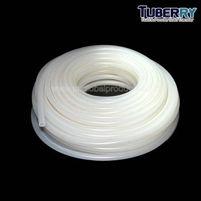 Tube droit-transparent Ø 11x17 mm FDA clear Marchandise le mètre silicone tube 