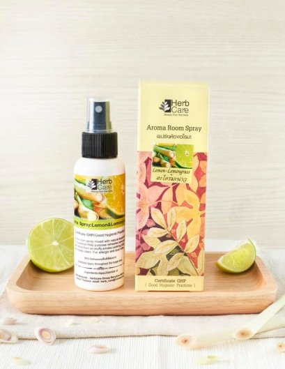 Aroma Room Spray: Lemon & Lemongrass
